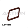 Heavy Duty Wooden Diamond Rack - Chocolate